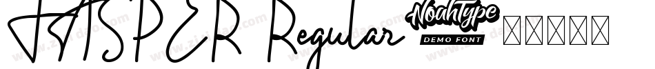 JASPER Regular字体转换